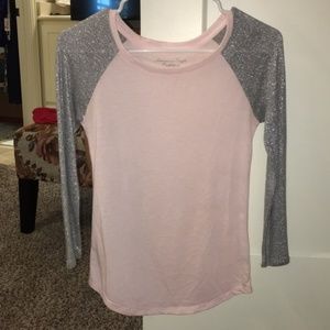 American Eagle Baseball Tee